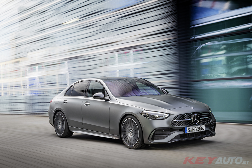 MercedesBenz เปิดตัว W206 CClass เจนเนอเรชั่นใหม่อย่างเป็นทางการ