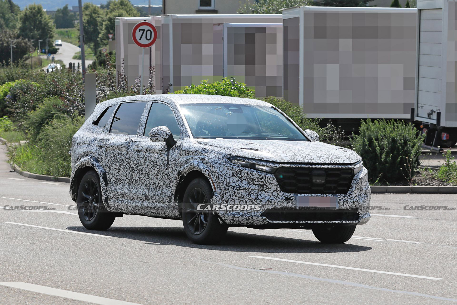 2023 All-New Honda CR-V เริ่มทดสอบอีกครั้ง